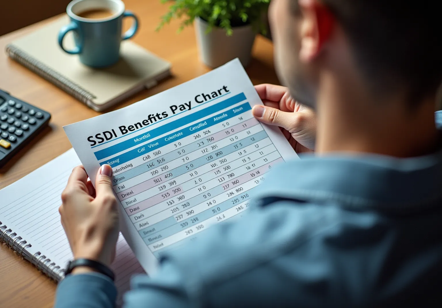 Master the Social Security Disability Benefits Pay Chart 2024
