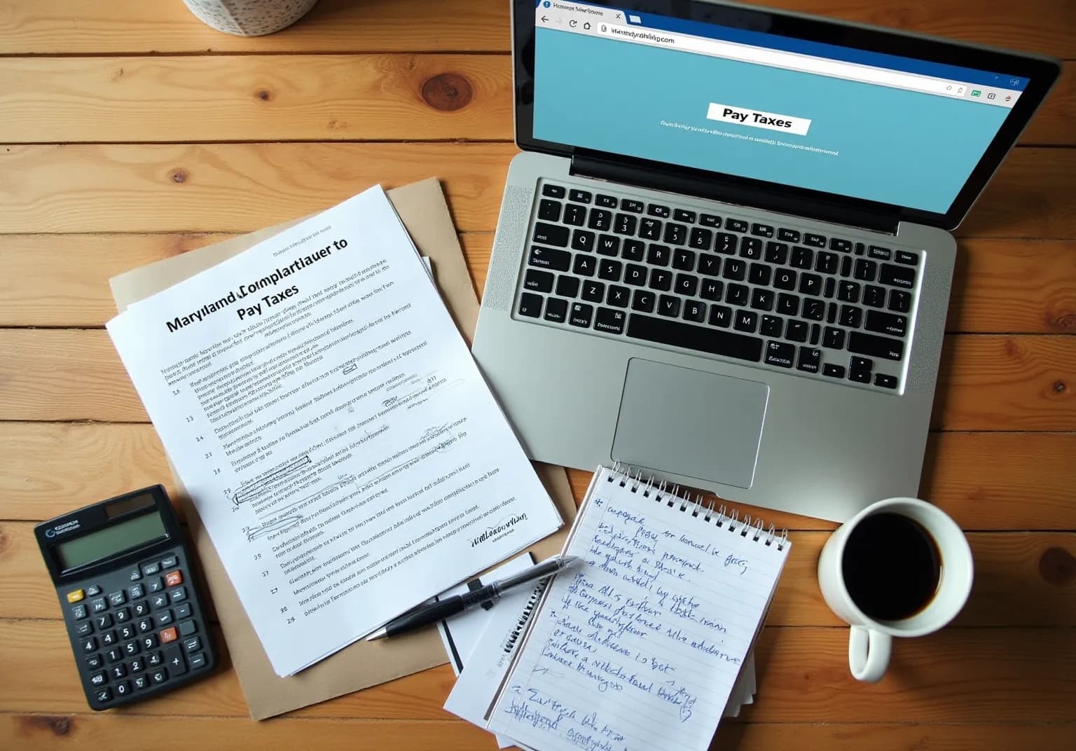How to Pay MD Taxes: A Step-by-Step Guide for Clarity